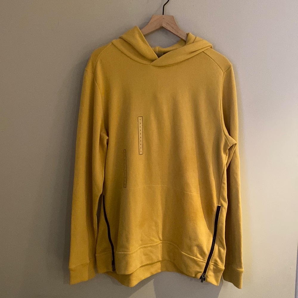 NWT Men’s Lux Gold Sweatshirt Hoodie Size Large